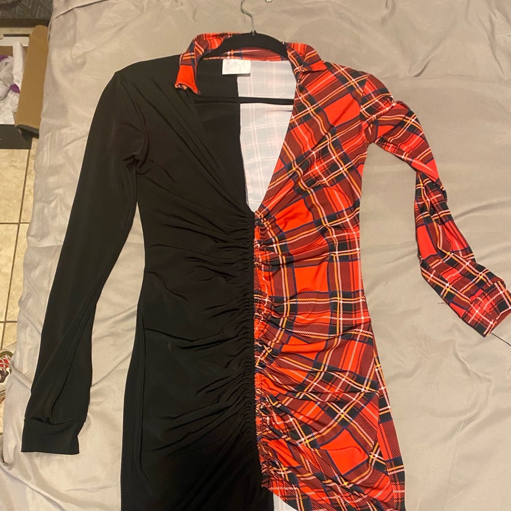 2 tone dress